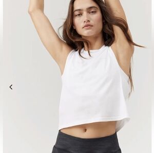 Outdoor Voices White Everyday Boyfriend Muscle Tee Size XL